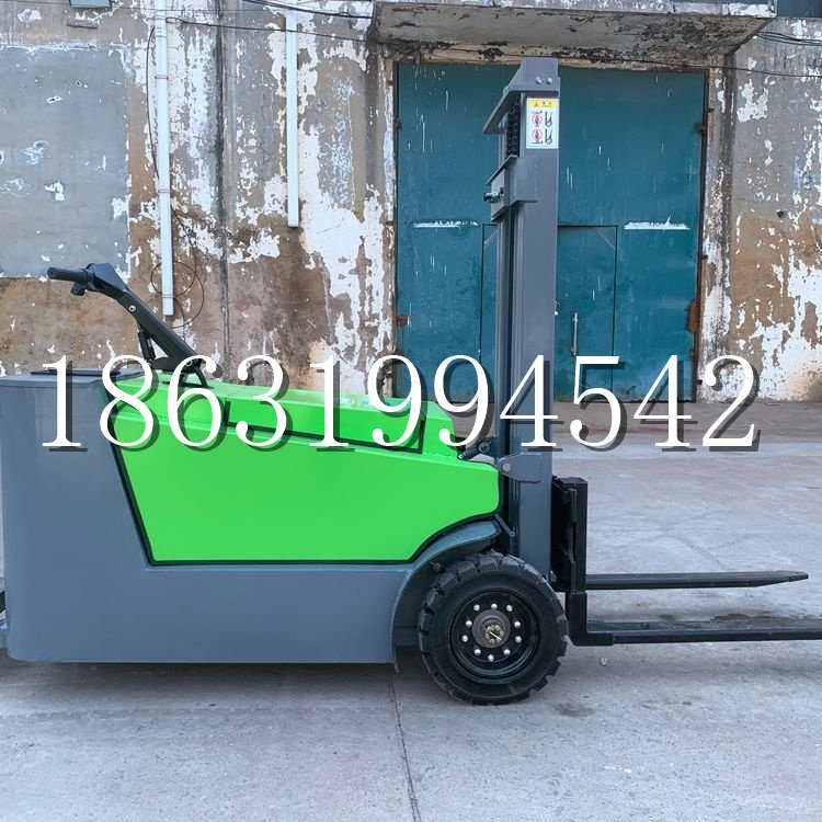 农安县小型电动叉车1吨2吨步行站驾式电瓶堆高充电装卸车液压升降车铲车